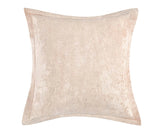 Champagne velvet pillow